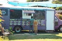 a purple food truck